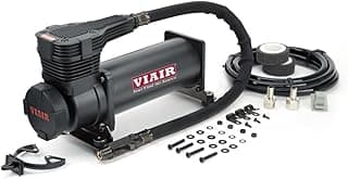 VIAIR 485C High Performance Compressor, Gen 2 | 12V Continuous Duty Cycle Compressor for Air Tanks, Bags & Air Horns | 200 PSI (Stealth Black)