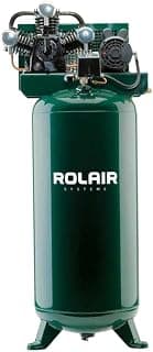 Rolair 5 Hp (230V), 16Cfm@100Psi, Vertical 60 Gall Compressor