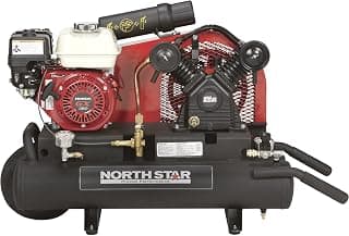 NorthStar Gas-Powered Air Compressor 8-Gal Twin Tank 13.7 CFM @ 90 PSI