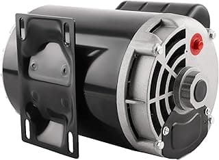 maXpeedingrods 5HP SPL Air Compressor Electric Motor, 56 Frame 3450RPM, 230V 15.0Amps Voltage, 5/8" Keyed Shaft, CCW Rotation, 1.88" Shaft Length for Air Compressors